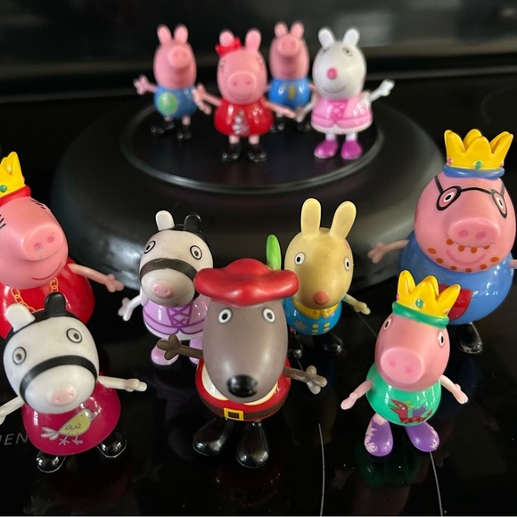 Peppa Pig Character Figurine Set - Multicolor - Picture 1 of 2